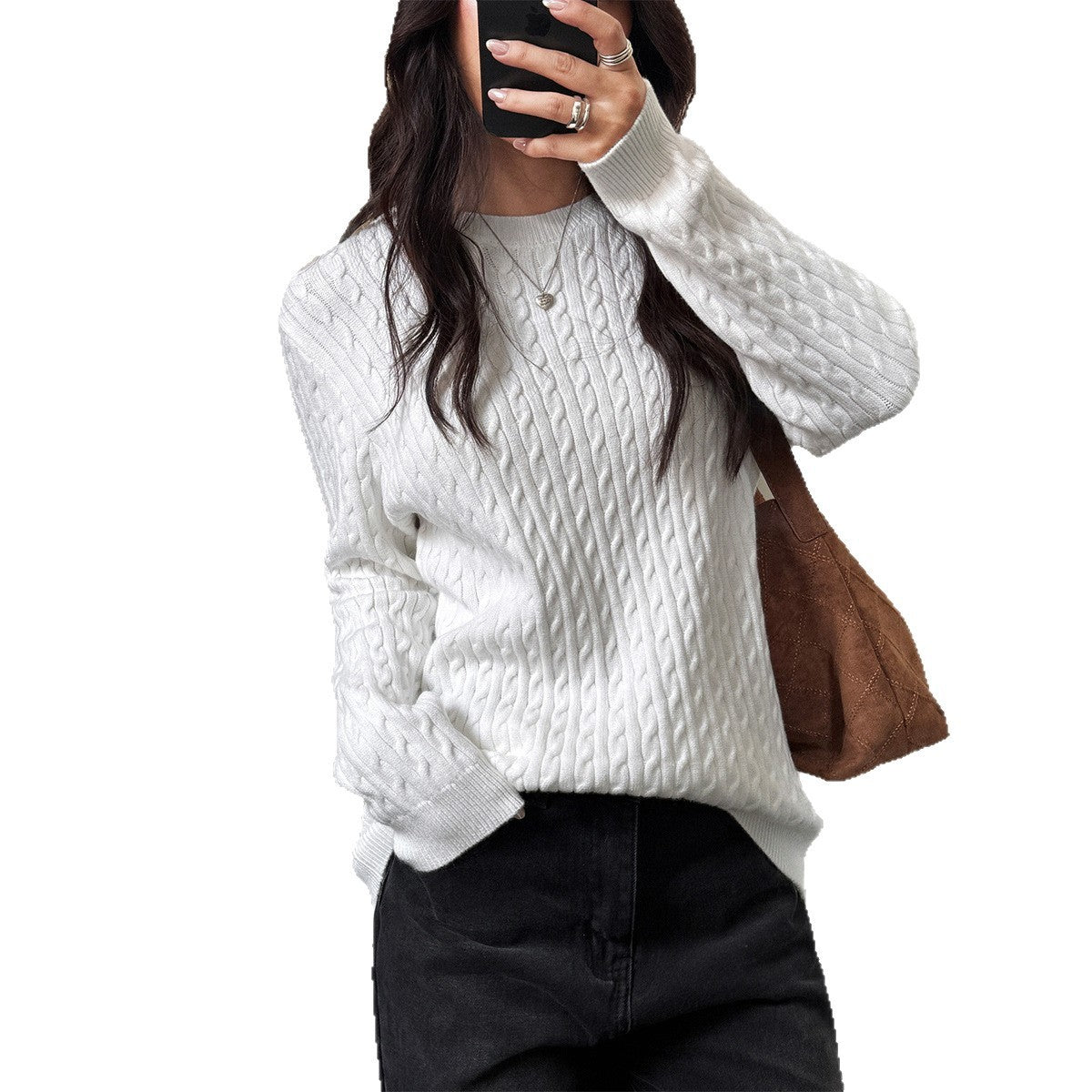 Long Sleeve Sweaters Women's Clothing