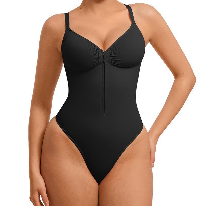 Sexy Highly Stretch Zipper Tight Braces Waist Slimming Body-shaping Corsets Women