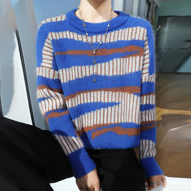 Women's Knitted Loose Casual Sweater