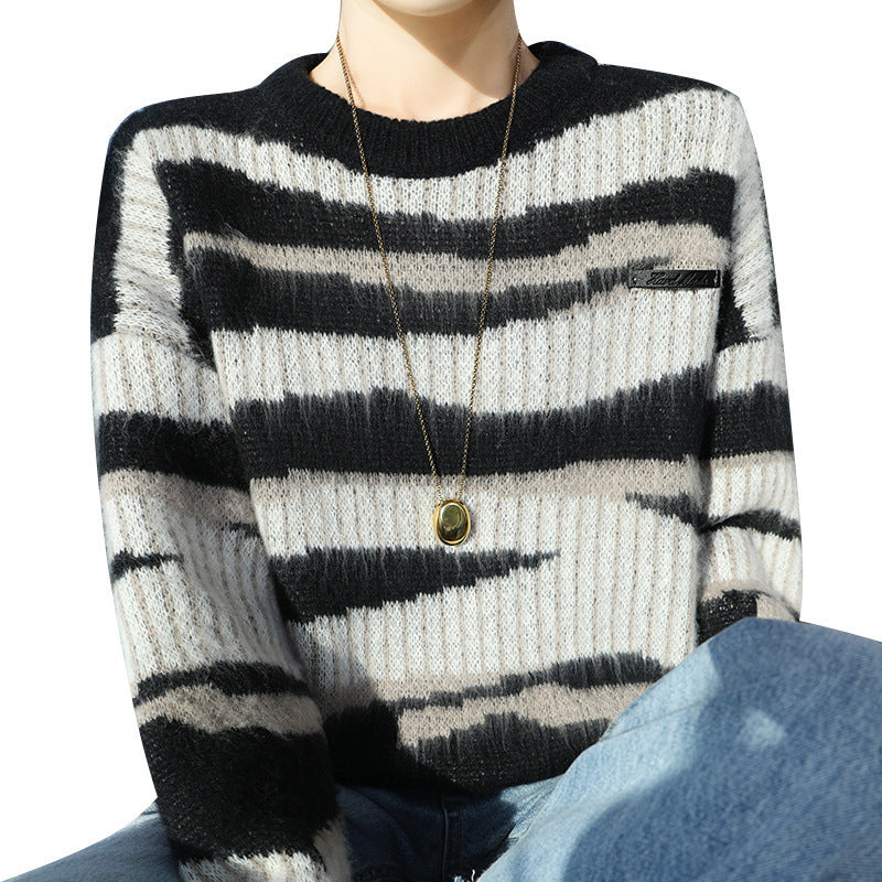 Women's Knitted Loose Casual Sweater