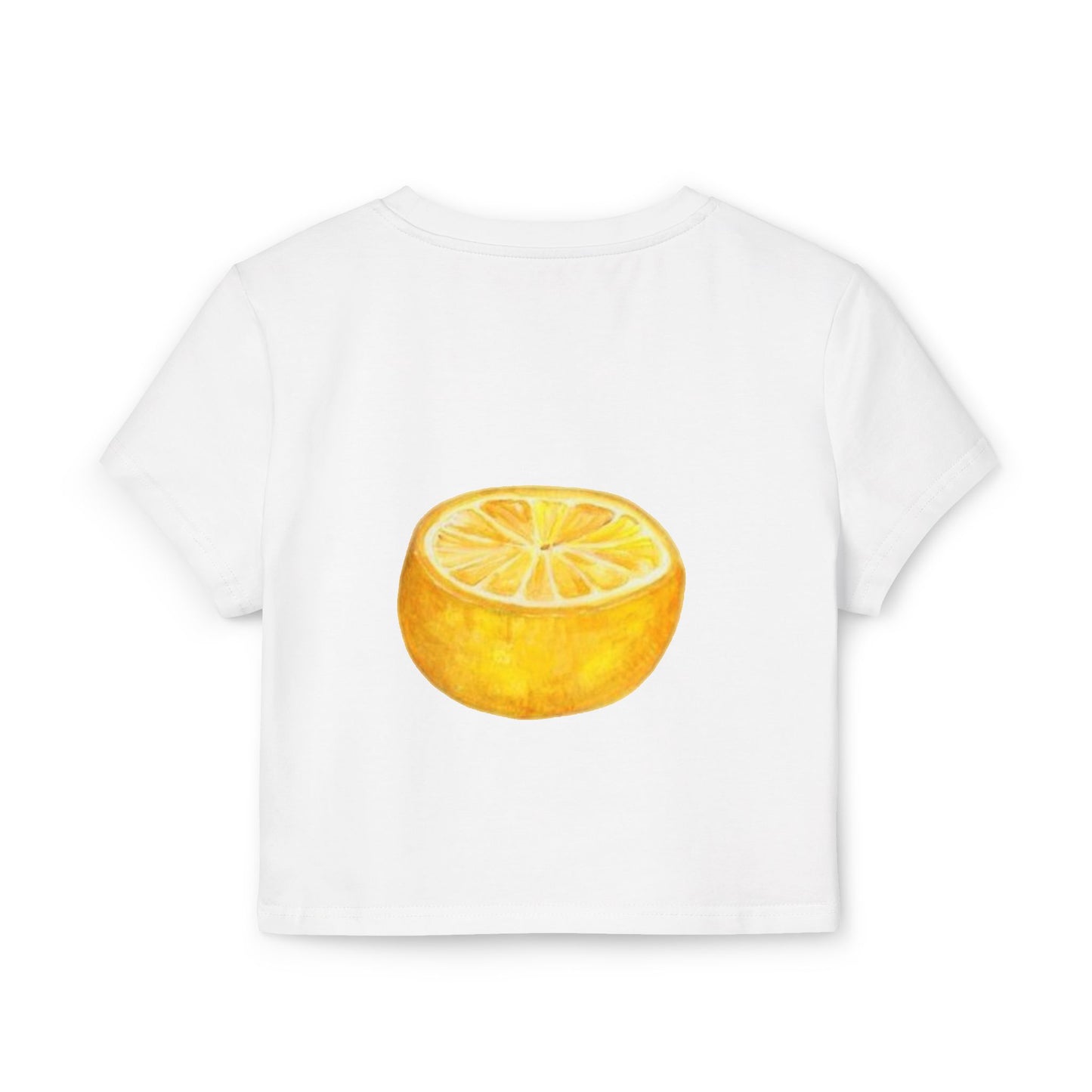 lemon crop top