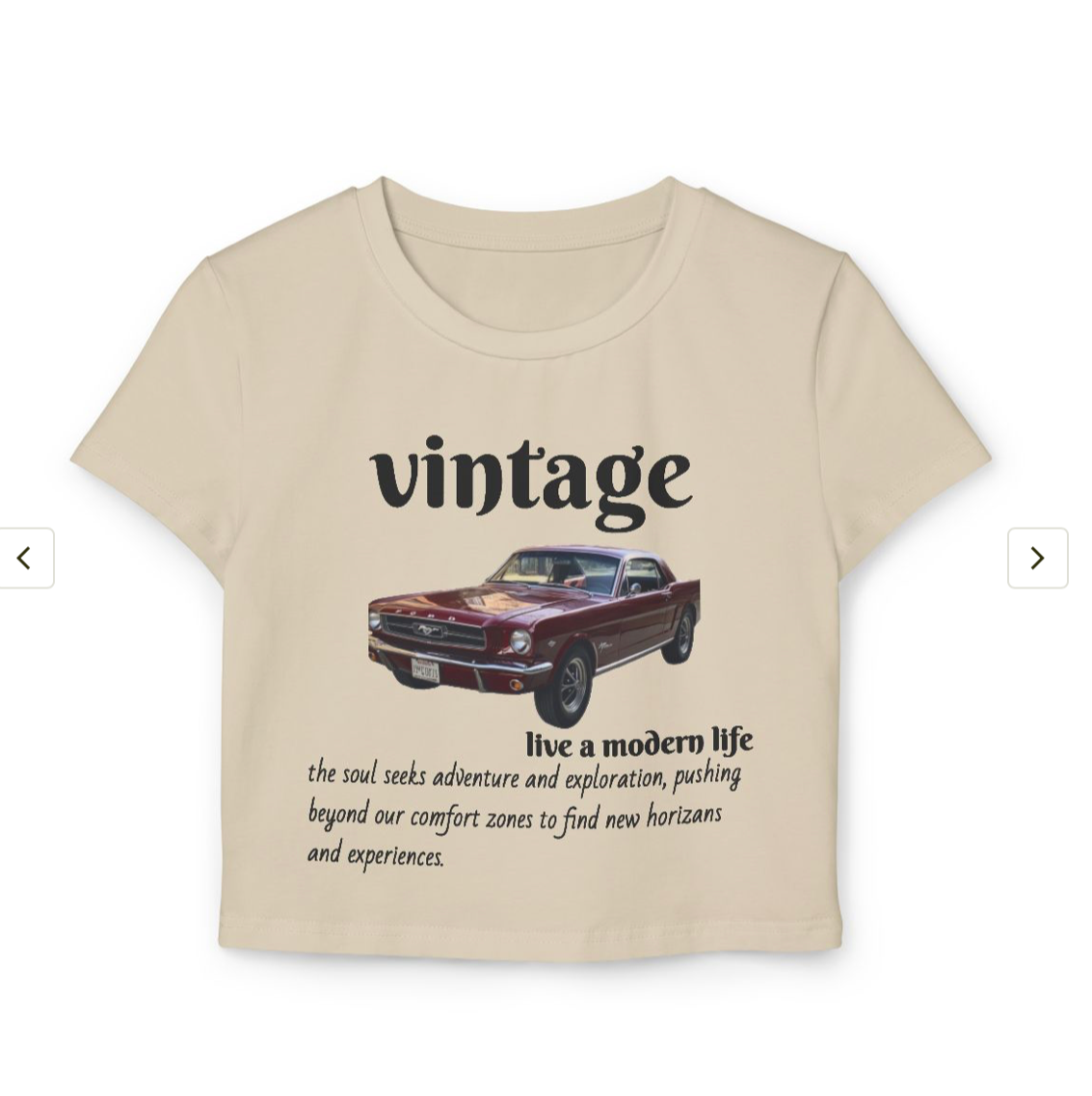 muscle car crop top