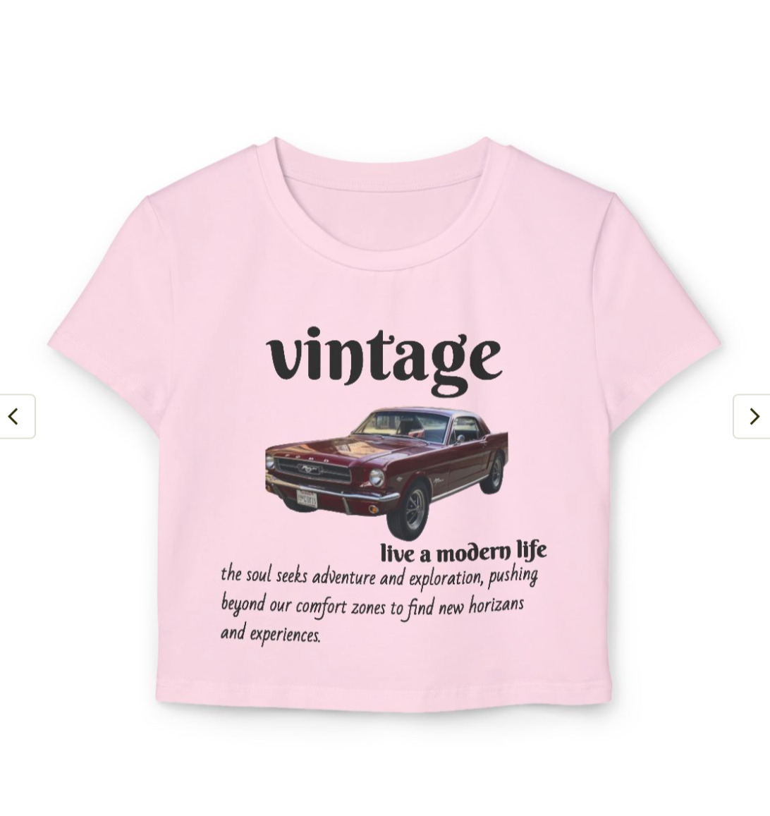 muscle car crop top