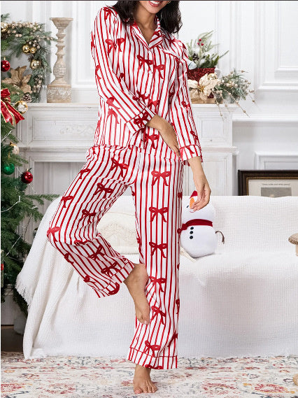 Home Printing Loose Casual Women's Suit