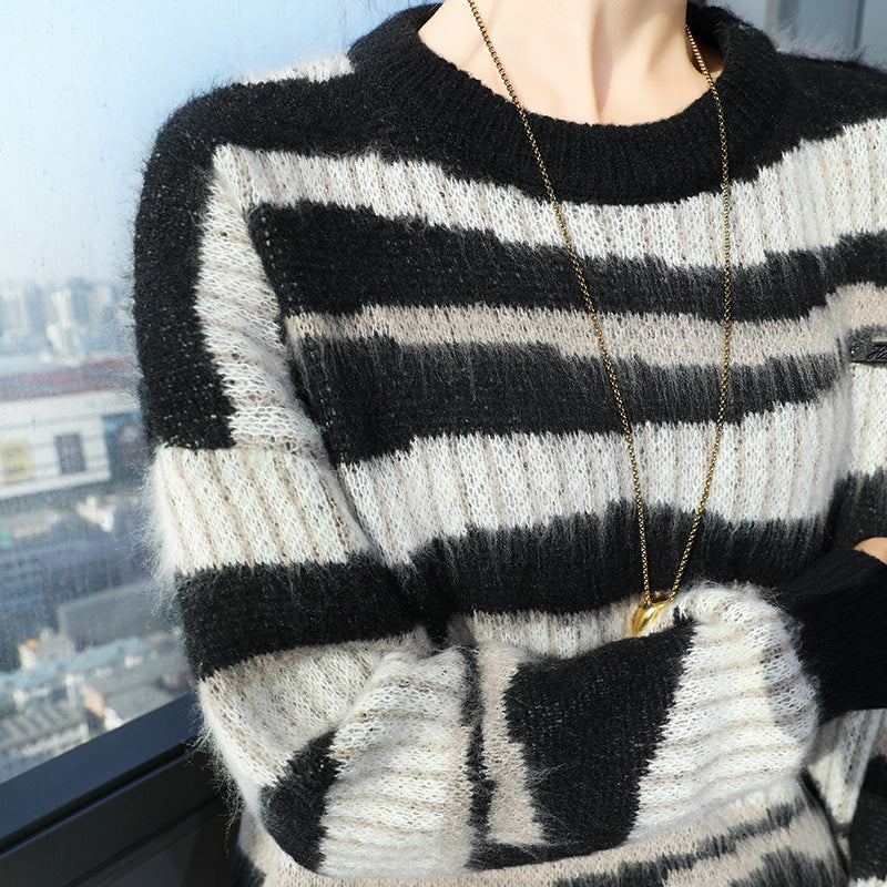 Women's Knitted Loose Casual Sweater