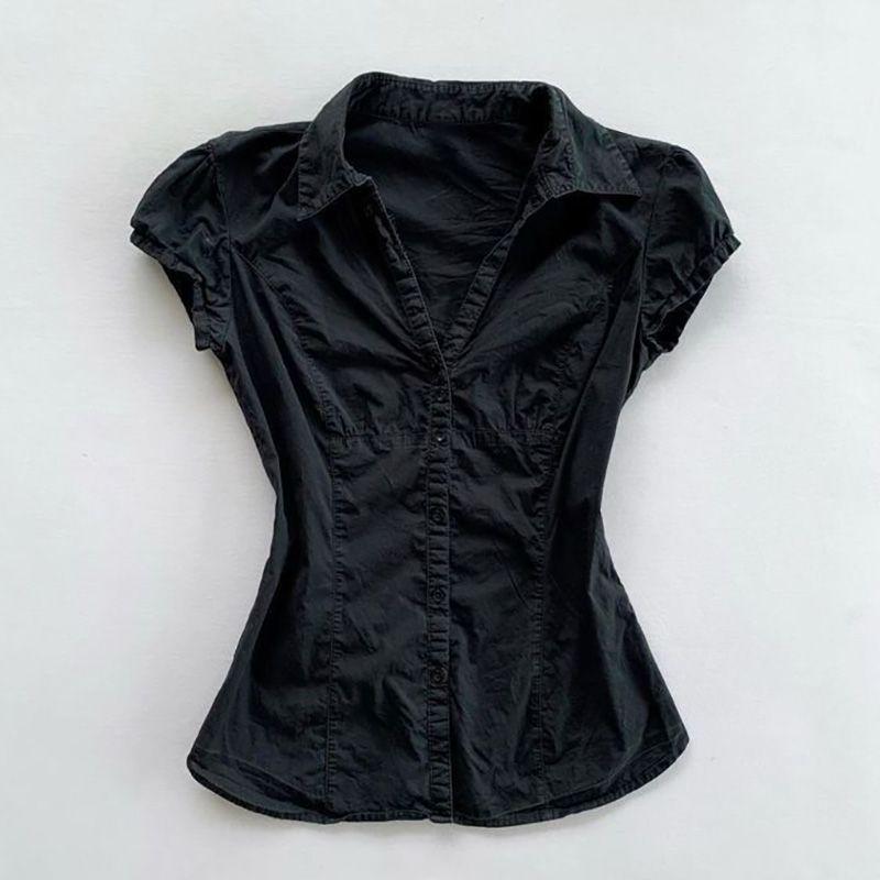 French Fashion Elegant Versatile Top Women