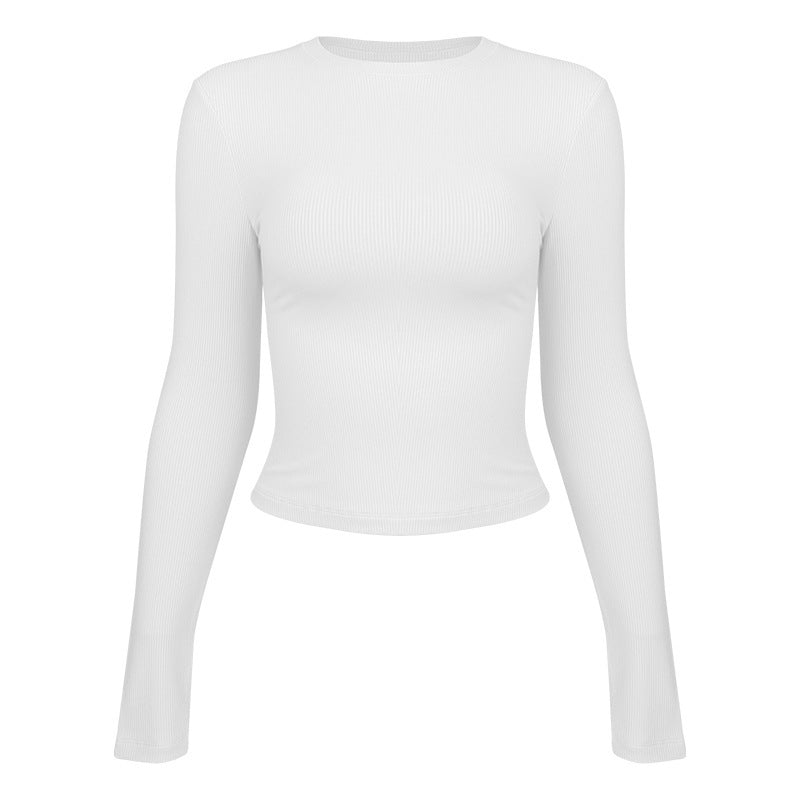 Yoga Women's Sport Long Sleeves Slim Fit Thin Fitness Clothes