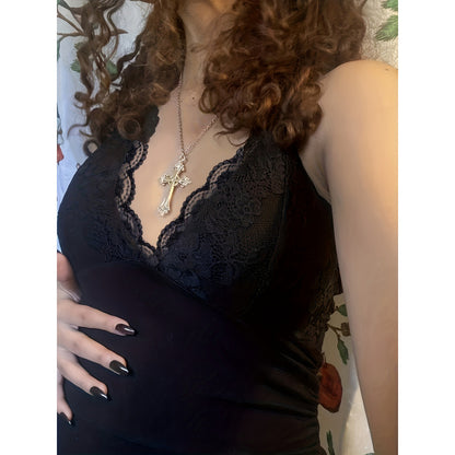 Lace Pleating Camisole For Women