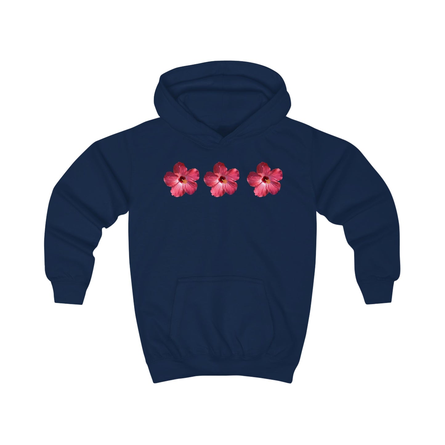 Ethereal Floral Kids Hoodie, Summer Beachwear, Gift for Girls, Outdoor Play, Cute Kids Apparel