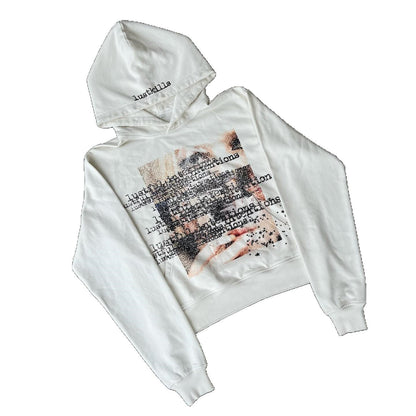 Women's Personalized Dark Printed Sweater Casual Hoodie