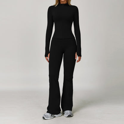Tight Quick-drying Workout Outdoor Running Brushed Yoga Suit