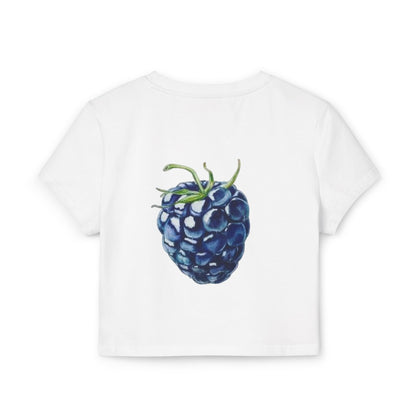 blackberry crop top