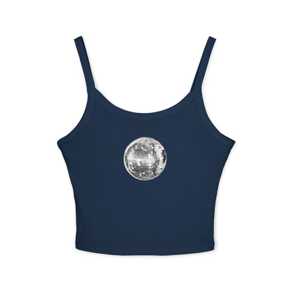 disco ball tank top