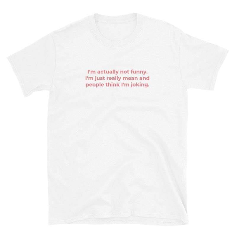 Cotton American Street Font Print Niche Retro Loose Short Sleeve