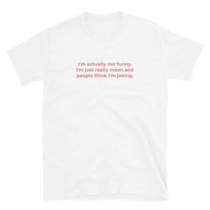 Cotton American Street Font Print Niche Retro Loose Short Sleeve