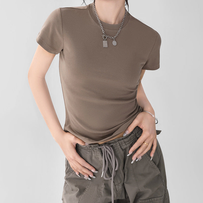 Slim-fit Slimming High-grade Hot Girl Temperament Top