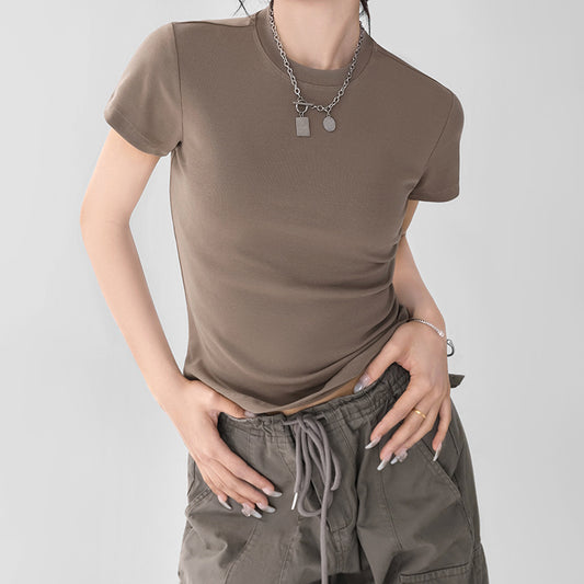 Slim-fit Slimming High-grade Hot Girl Temperament Top