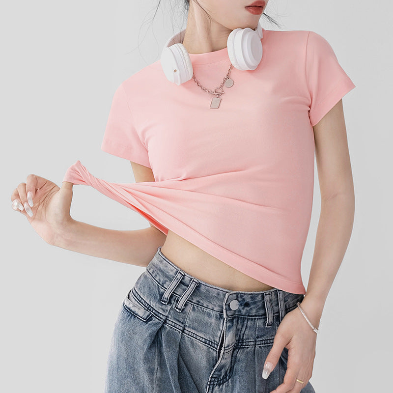 Slim-fit Slimming High-grade Hot Girl Temperament Top