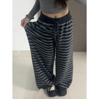 Retro Loose Slimming Wide-leg Pants For Women
