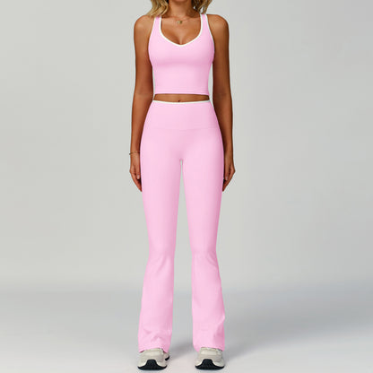 Women's Sports Suit Skinny Yoga Clothes Fitness Suit