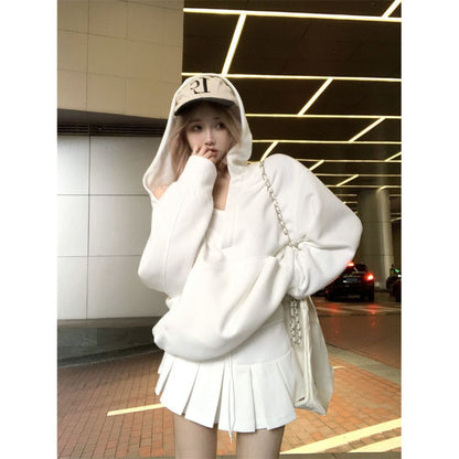 Women's Personalized Hooded Sweater Vest Top Suit
