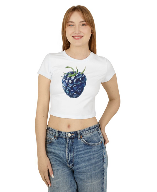 blackberry crop top