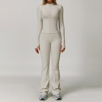 Tight Quick-drying Workout Outdoor Running Brushed Yoga Suit