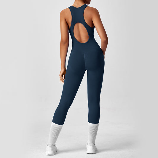One-piece Yoga Pants Running Fitness Jumpsuit