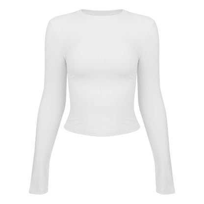 Yoga Women's Sport Long Sleeves Slim Fit Thin Fitness Clothes