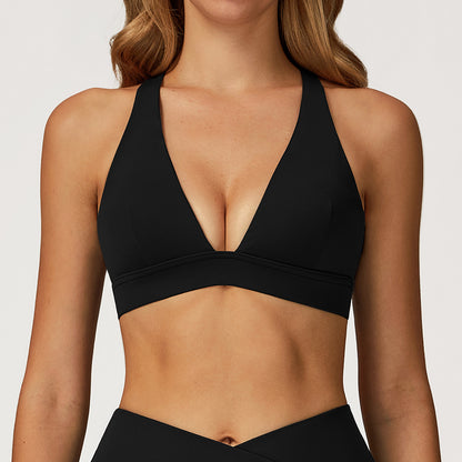 Cross Back High-grade Sports Bra For Women