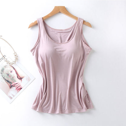 Fashion Personality Padded Strap Vest For Women