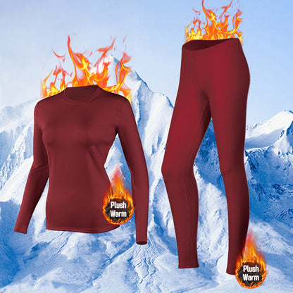 Slim-fit Figure Flattering Sweat Absorption And Perspiration Velvet Sport Fitness Suit