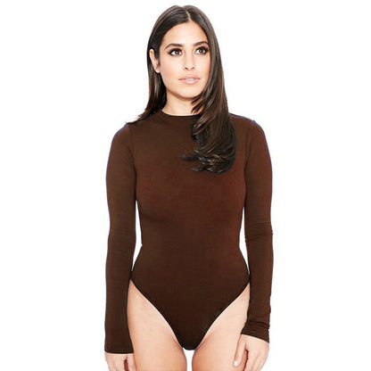 Fashion Casual Bottoming Women's Clothing Tight Jumpsuit